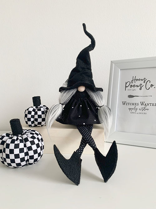 Black Witch Gnome